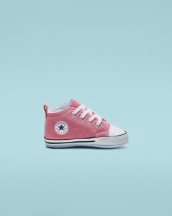 Converse Chuck Taylor First Star Fiu Magasszárú Rózsaszín | IOCYETZ-HU